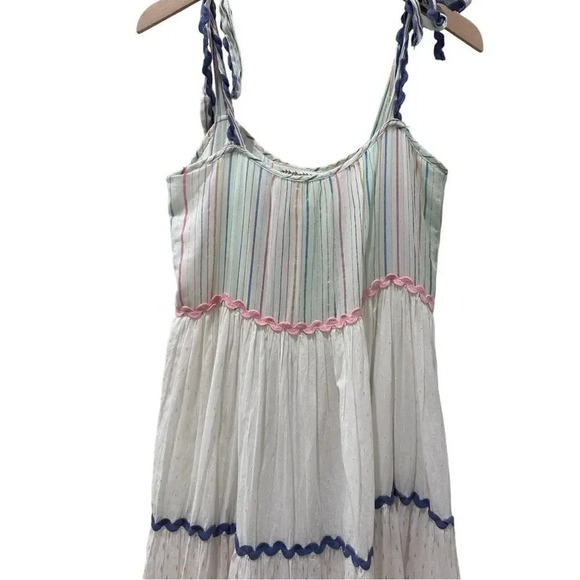 Z&L Europe Seneca Maxi Boho Shoulder Tie Dress size- Medium - Picture 4 of 14